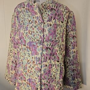 Tudor Multicolor Patterned Jacket